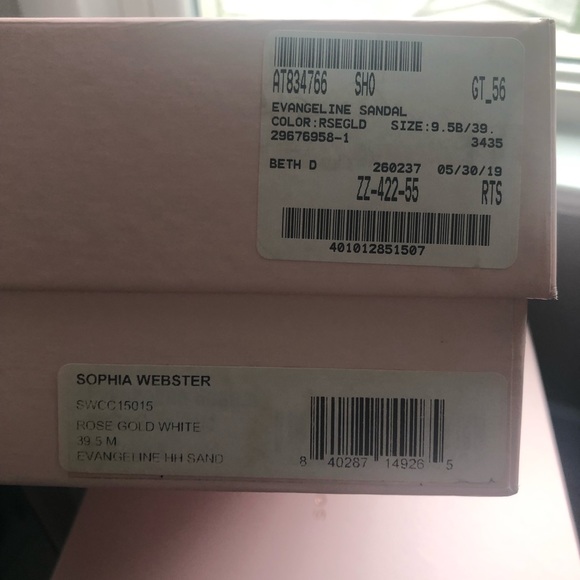 NWT Sophia Webster Evangeline Sandal - Picture 5 of 6